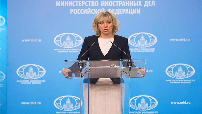 La portavoz del Ministerio de Relaciones Exteriores de Rusia condeno los ataques terroristas que provocan la perdida de civiles.