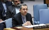 El diplomático persa repudió la afirmación de la administración Trump de excluir los intercambios humanitarios y médicos de las ilegales sanciones contra Irán.