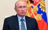 El presidente ruso, de 67 años de edad, concluirá su actual mandato de gobierno en 2024.