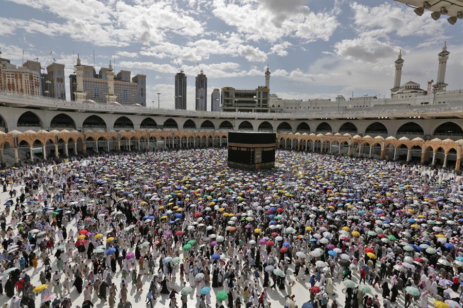 Este año la pandemia de la Covid-19 impedirá escenas de afluencias masivas de fieles a La Meca.