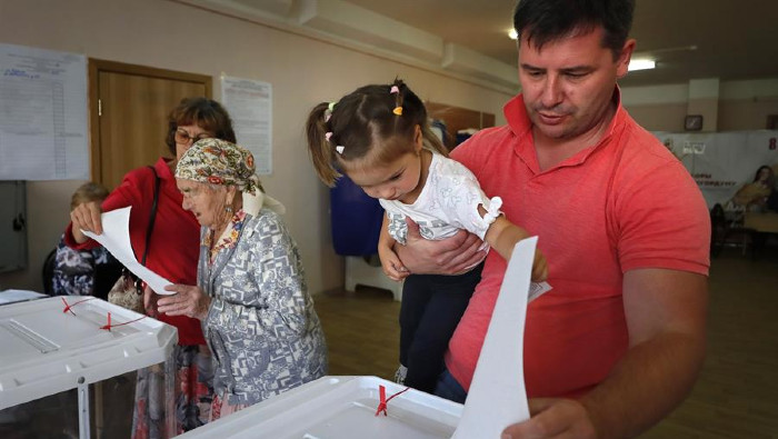 Aproximadamente 110 millones de ciudadanos rusos están convocados a las urnas.