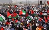 Los palestinos continúan manifestándose de manera pacífica contra el plan de Israel de anexarse zonas de Cisjordania.