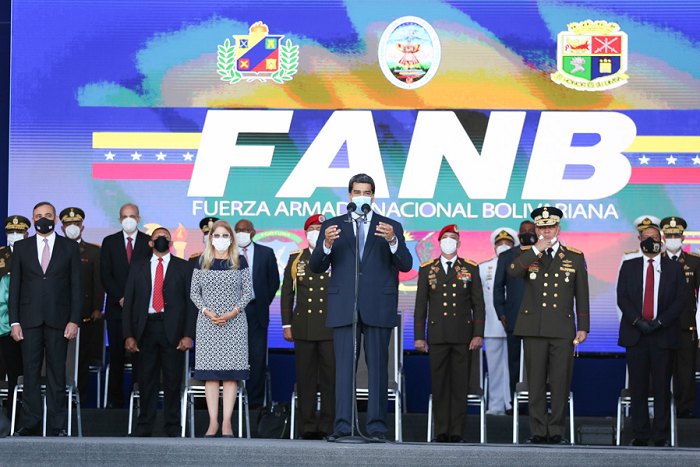 El líder venezolano calificó a los oficiales ascendidos como un 