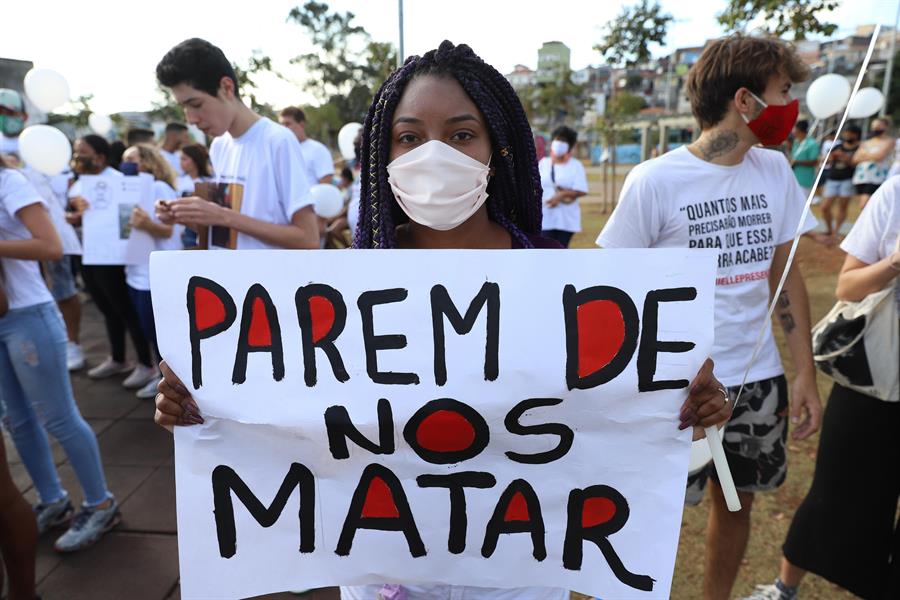 La violencia policial en Sao Paulo se cobra más de 70 vidas cada mes.