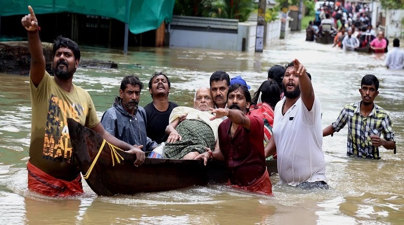 Severas lluvias e inundaciones azotan a países de Asia