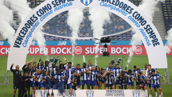 Con goles de Danilo Pereira y Moussa Marega, el Oporto logró convertirse nuevamente en campeón después de dos años.
