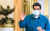 El presidente venezolano dijo que "debemos vencer esta enfermedad del coronavirus por la salud y por la vida de nuestro pueblo”.