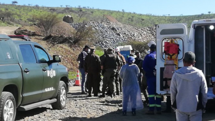 El Servicio Nacional de Geología y Minería informó que este lunes que se registró una gran explosión en la mina La Poderosa.