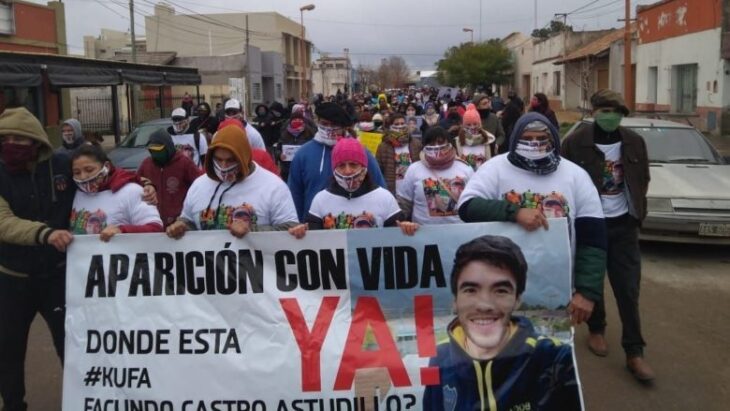La desaparición del joven Facundo Castro, hace casi tres meses ha movilizado en varias ocasiones a colectivos juveniles en Buenos Aires.