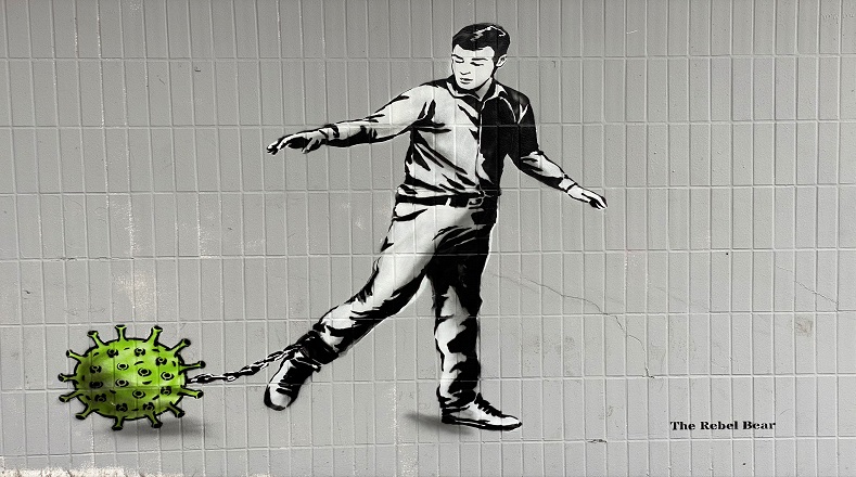  Banksy ha dejado tras de sí una gran influencia artística como es el caso del Oso Rebelde a quien le conocen como el Banksy escocés".
