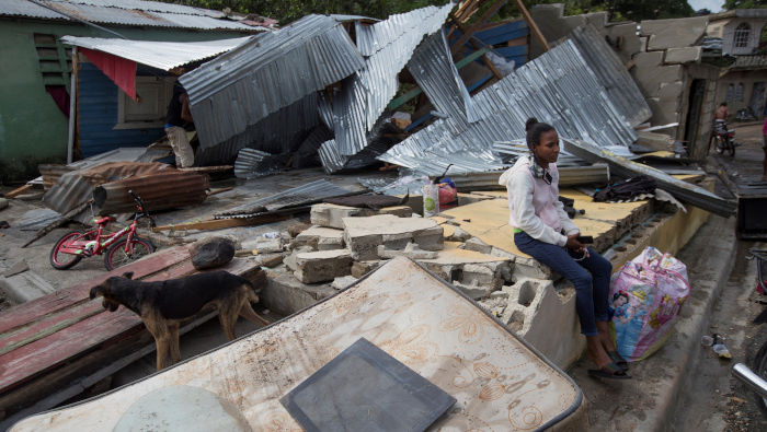 En República Dominicana, Isaías dañó las estructuras de alrededor de mil casas y generó inundaciones.