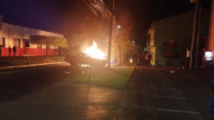 Civiles y pandilleros armadas en Curacautin atacan a comuneros mapuche.