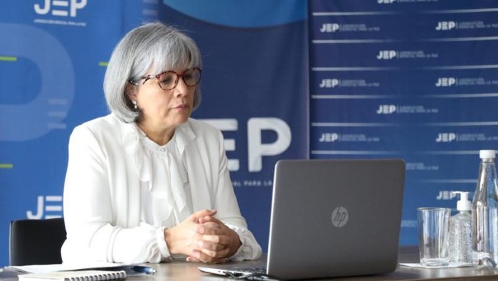 La presidenta de la JEP, Patricia Linares, llamó a confiar en los jueces.