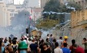 Las tensiones han aumentado en el país luego de una fuerte explosión que el martes pasado devastó a Beirut.