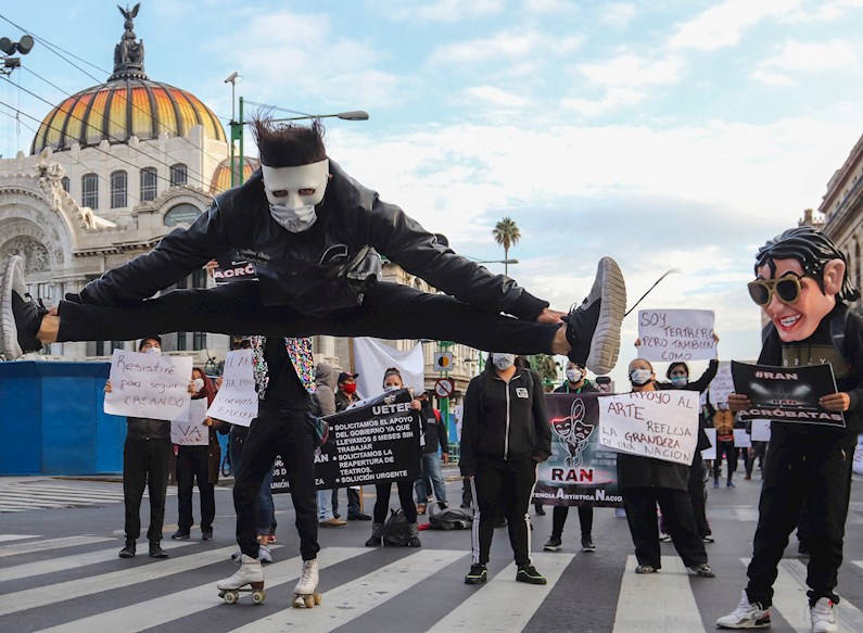 Los artistas y trabajadores de la cultura de México se encuentran dentro de los más afectados por los efectos de la pandemia de la Covid-19.