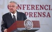 El presidente mexicano instó a no bajar la guardia ante la situación epidemiológica del país.