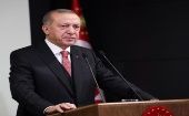 El presidente de Turquía, Recep Tayyip Erdogan, amenazó con retirar a su embajador en la ciudad de Abu Dabi, capital de EAU.