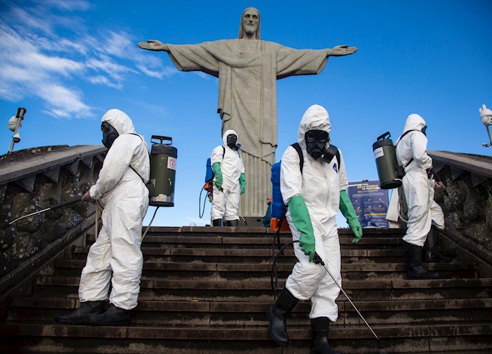 Brasil figura como el segundo país del mundo más afectado por la Covid-19, detrás de Estados Unidos.