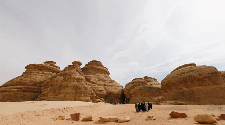 El desierto de Arabia posee una superficie de 2.300.000 kilómetros cuadrados, se extiende por los países de Arabia Saudí, Bahréin, Emiratos Árabes Unidos, Iraq, Jordania, Kuwuait, Omán, Qatar y Yemén. 