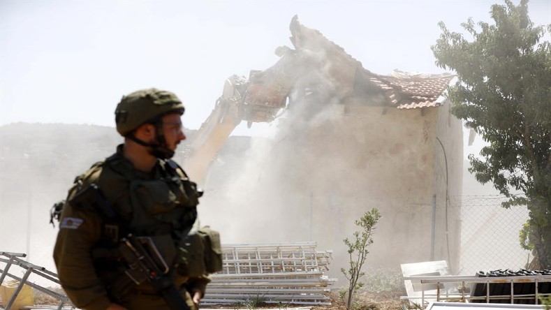 El Ejército israelí practica, de manera sistemática, la demolición de viviendas palestinas en Cisjordania.