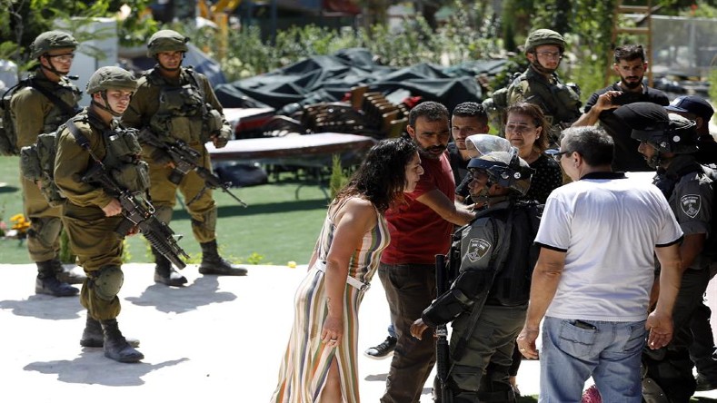 La mujer palestina, no importa su religión, ha sido un símbolo de la resistencia popular frente al Ejército israelí.