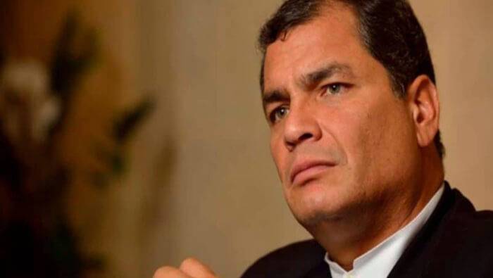 Rafael Correa había anunciado el martes la postulación del binomio presidencial para las elecciones de febrero próximo por una coalición de izquierda.