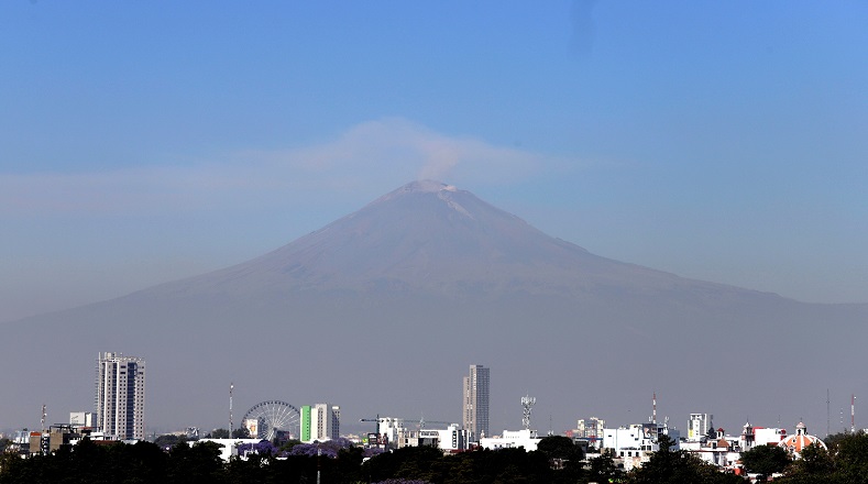 Popocatépetl, el segundo volcán más alto de México