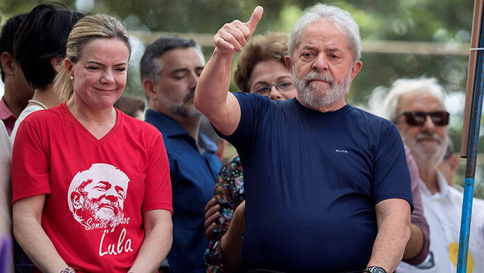 Lula da Silva ha sostenido  que es víctima de una 