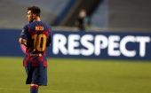 Los abogados de Messi planean invocar una cláusula en el contrato de cuatro años, firmado en 2017.
