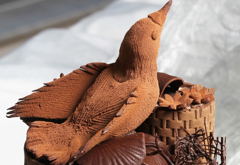 Una obsesión ha sido intentar representar la naturaleza a través del chocolate.