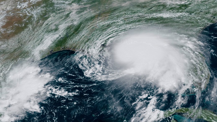 A las 13H00 hora local de este lunes se detallaba que los vientos máximos sostenidos del huracán Sally son de 150 kilómetros por hora con ráfagas superiores.