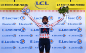 Este jueves el pedalista ecuatoriano quedó segundo en la etapa 18 y subió al podio del Tour de Francia como nuevo líder de la clasificación de montaña.