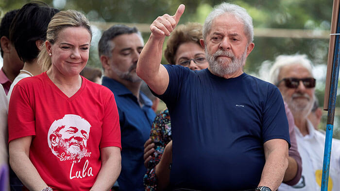 Lula da Silva criticó al Gobierno de Jair Bolsonaro por haber permitido las declaraciones belicistas de Pompeo contra Venezuela.