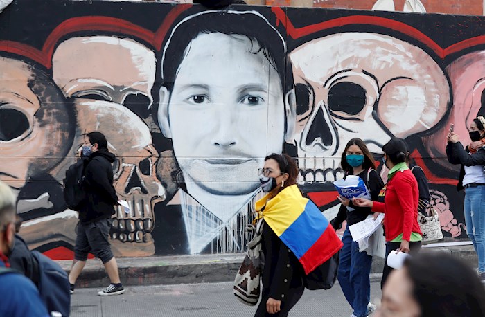 Tras el asesinato de Javier Ordóñez se desató una ola de protestas en la capital colombiana contra la brutalidad policial.