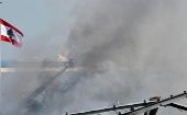 Durante septiembre también se registró un incendio en el puerto de Beirut.