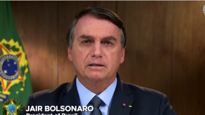Bolsonaro no reconoce ante la Asamblea General de la ONU la gravedad de la crisis ambiental y su responsabilidad en ella.