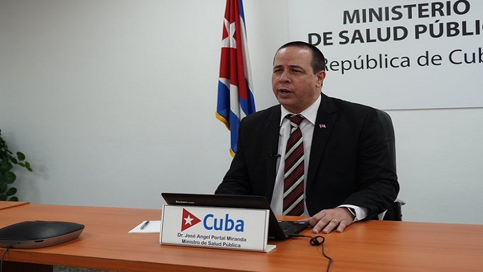 El ministro de Salud cubano señaló que su país ha prestado ayuda médica contra el coronavirus en 39 países.