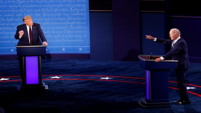 Los dos debates que restan entre Donald Trump y Joe Biden están previstos para el 15 y el 22 de octubre.