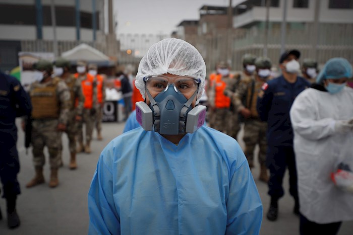Perú acumula un total de 818.297 contagiados con la Covid-19 desde que se inició la pandemia, y 32.535 fallecidos.