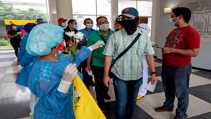 El Gobierno venezolano precisó que 67.216 pacientes, es decir el 87 por ciento, se han recuperado del coronavirus.