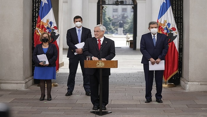 Desde el Ejecutivo expresaron total respaldo a la institución de Carabineros de Chile, pese a los recientes acontecimientos violentos el pasado fin de semana.