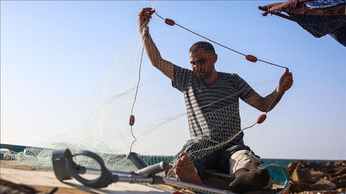 La Unión de Pescadores de Palestina asegura que 4.000 personas pescan en la franja de Gaza para proveer el sustento a 50.000 personas.