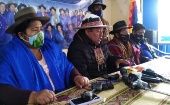Ningún boliviano debe tolerar el intento de golpe de Estado por la vía del fraude, aseguraron las organizaciones sociales.