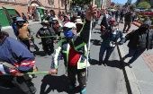 La inestabilidad económica y política activó también las protestas sociales en Bolivia.