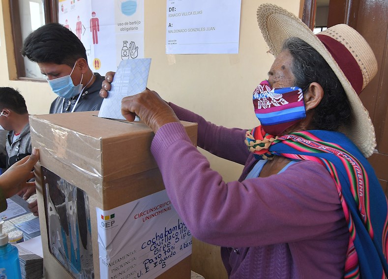 Bolivia celebra elecciones generales tras golpe de Estado 2019