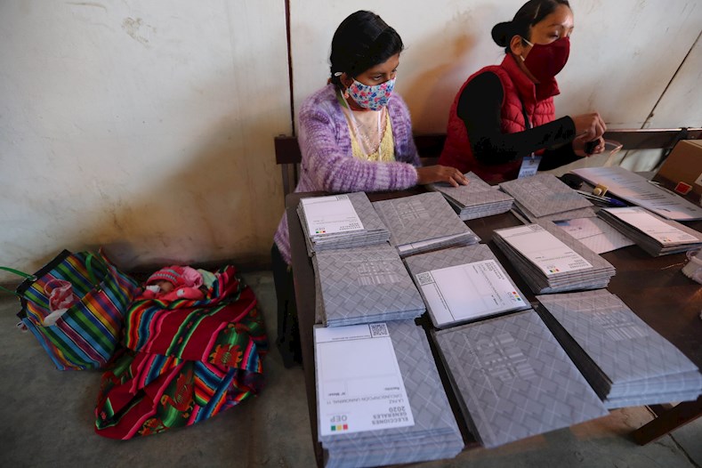 Las elecciones en Bolivia se encuentra en el centro de la atención mundial tras el golpe de Estado de 2019.