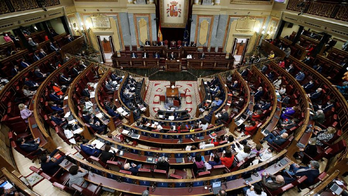 Es la quinta moción de censura que analiza el Congreso español desde 1978.