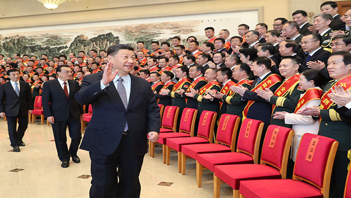 Xi Jinping indicó que cualquier gobierno que intente dividir a su país recibirá un golpe aplastante.