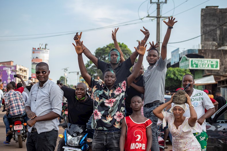 Las elecciones en Guinea han estado sacudidas por las protestas antes, durante y después de las mismas.