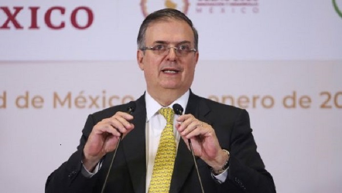 El canciller mexicano recordó que las soluciones unilaterales no solucionan las crisis económicas globales.